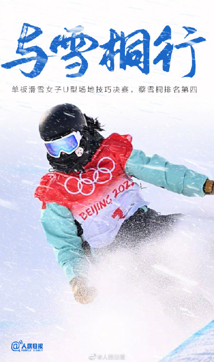 蔡雪桐創(chuàng)個(gè)人冬奧最高排名