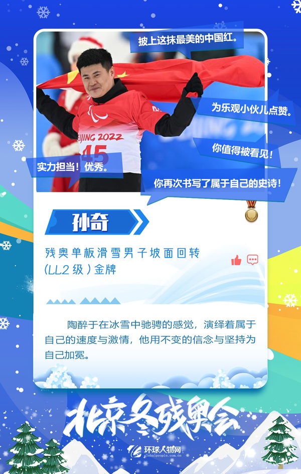冬殘奧會(huì)收官！奪金運(yùn)動(dòng)員九宮格都放不下了