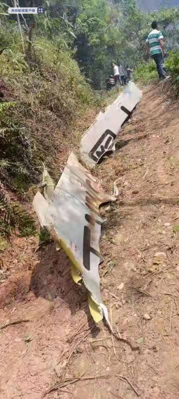 滾動丨現(xiàn)場視頻：東航波音737飛機墜毀現(xiàn)場 救援已經(jīng)開始