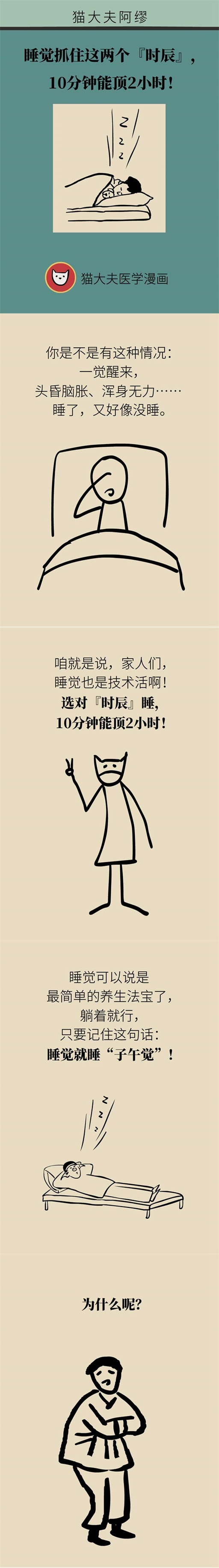 睡覺抓住這兩個“時辰”，10分鐘能頂2小時！