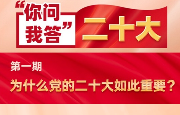 你問(wèn)我答·二十大|為什么黨的二十大如此重要？