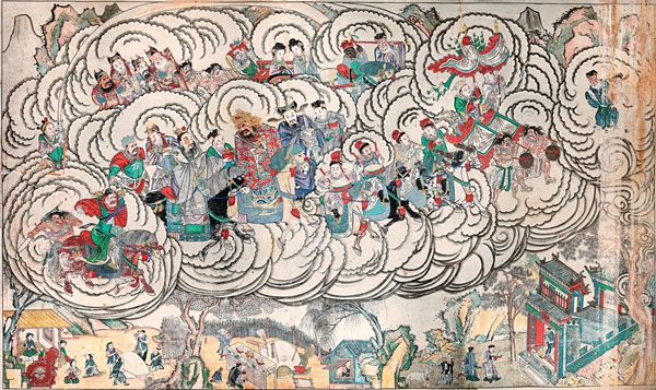 專訪文化研究學(xué)者楊平:鄉(xiāng)村古壁畫探幽記