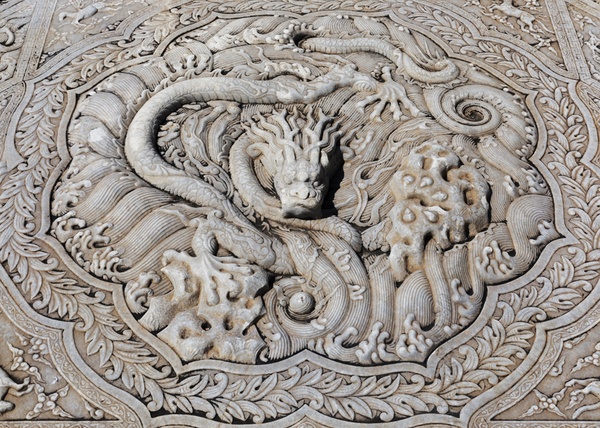 Dragon decorations: Guardians of Forbidden City