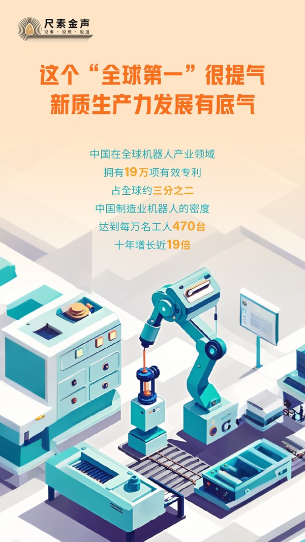尺素金聲丨這個(gè)“全球第一”很提氣，新質(zhì)生產(chǎn)力發(fā)展有底氣