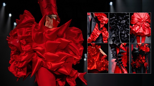 Hu Sheguang debuts new haute couture collection in Beijing